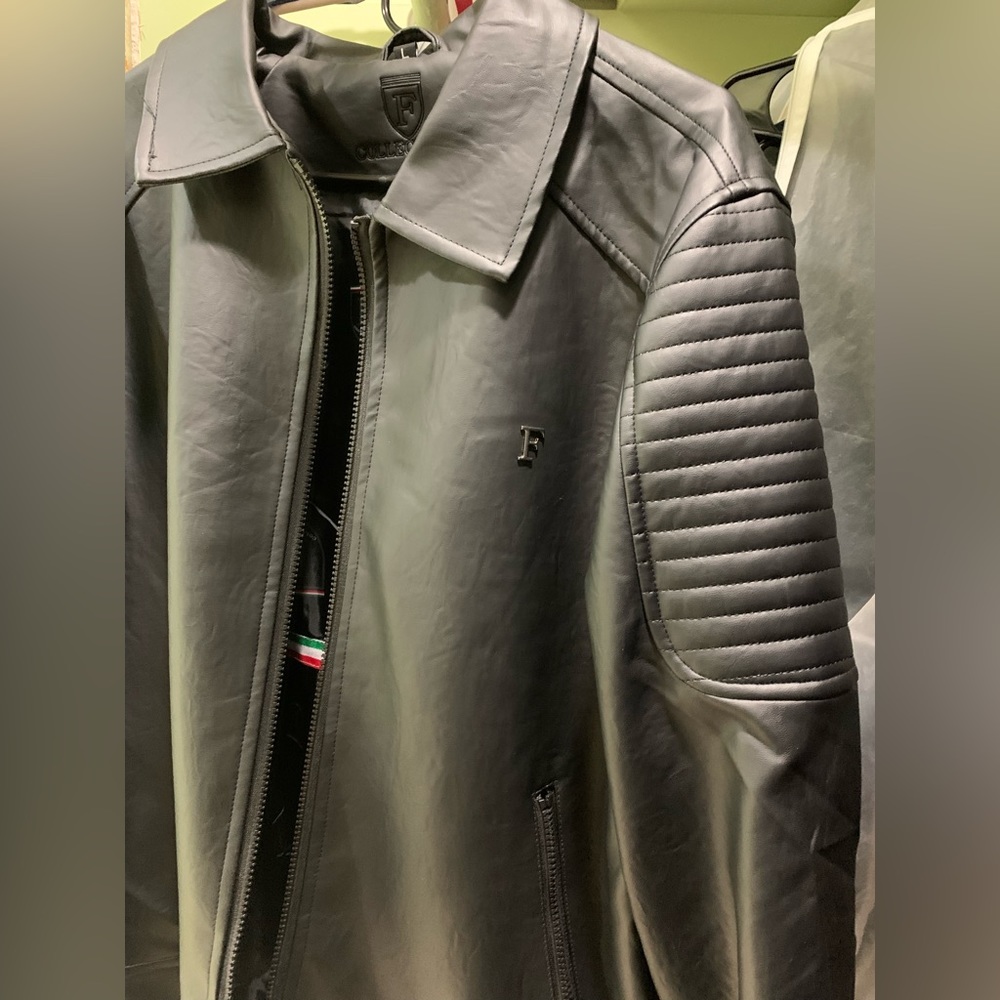 F collection leather jacket. Brand new never been worn.